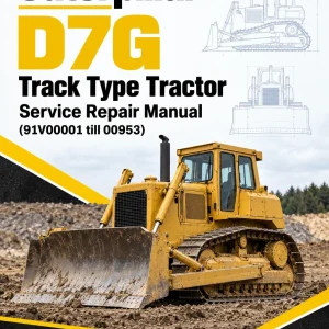 Caterpillar CAT D7G Track Type Tractor Service Repair Manual (91V00001 till 00953) Caterpillar CAT D7G Track Type Tractor Service Repair Manual (91V00001 till 00953)