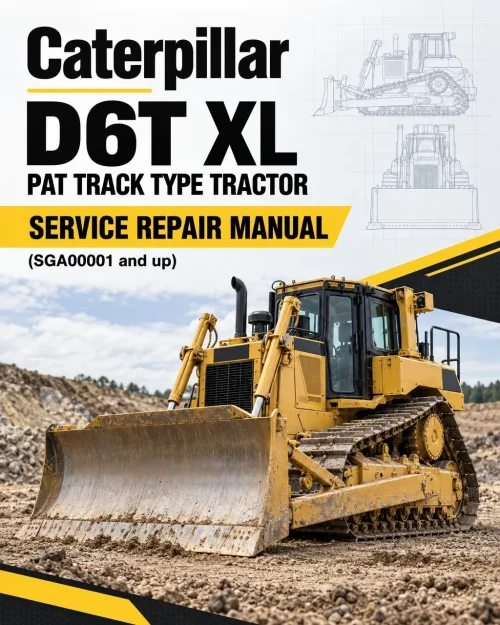 Caterpillar CAT D6T XL PAT Track Type Tractor Service Repair Manual (SGA00001 and up)