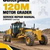 Caterpillar CAT 120M Motor Grader Service Repair Manual (D9W00001 and up)