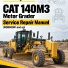 Caterpillar CAT 140M3 Motor Grader Service Repair Manual (N9D00001 and up) Caterpillar CAT 140M3 Motor Grader Service Repair Manual (N9D00001 and up)