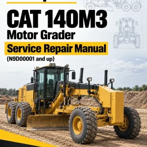 Caterpillar CAT 140M3 Motor Grader Service Repair Manual (N9D00001 and up)