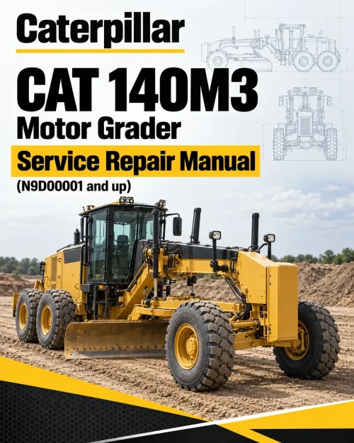 Caterpillar CAT 140M3 Motor Grader Service Repair Manual (N9D00001 and up)