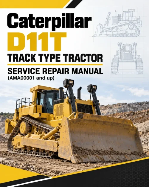 Caterpillar CAT D11T Track Type Tractor Service Repair Manual (AMA00001 and up)