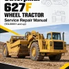 Caterpillar CAT 627F Wheel Tractor Service Repair Manual (1DL00001 and up)