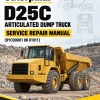 Caterpillar CAT D25C Articulated Dump Truck Service Repair Manual (9YC00001 till 01011)