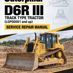 Caterpillar CAT D6R III Track Type Tractor Service Repair Manual (LGP00001 and up)