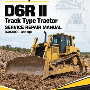 Caterpillar CAT D6R II Track Type Tractor Service Repair Manual (CAD00001 and up) Caterpillar CAT D6R II Track Type Tractor Service Repair Manual (CAD00001 and up)