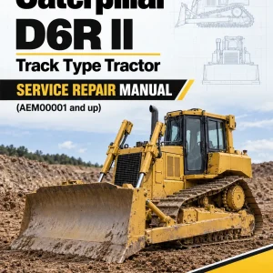 Caterpillar CAT D6R II Track Type Tractor Service Repair Manual (AEM00001 and up)