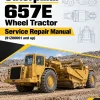 Caterpillar CAT 657E Wheel Tractor Service Repair Manual (91Z00001 and up)