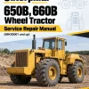 Caterpillar CAT 650B, 660B Wheel Tractor Service Repair Manual (58K00001 and up)