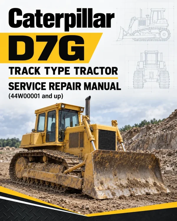 Caterpillar CAT D7G Track Type Tractor Service Repair Manual (44W00001 and up) Caterpillar CAT D7G Track Type Tractor Service Repair Manual (44W00001 and up)