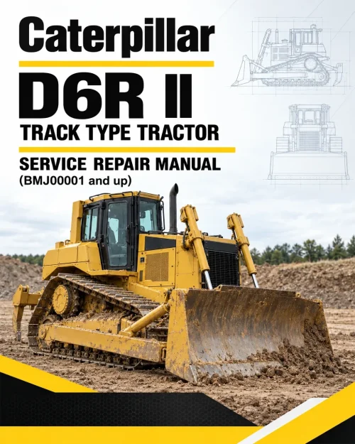 Caterpillar CAT D6R II Track Type Tractor Service Repair Manual (BMJ00001 and up) Caterpillar CAT D6R II Track Type Tractor Service Repair Manual (BMJ00001 and up)