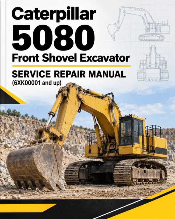 Caterpillar CAT 5080 Front Shovel Excavator Service Repair Manual (6XK00001 and up) Caterpillar CAT 5080 Front Shovel Excavator Service Repair Manual (6XK00001 and up)