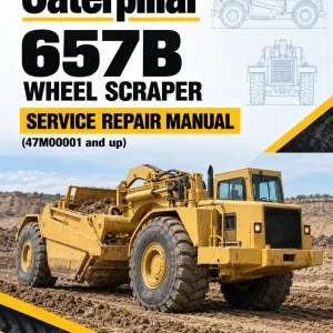 Caterpillar CAT 657B Wheel Scraper Service Repair Manual (47M00001 and up) Caterpillar CAT 657B Wheel Scraper Service Repair Manual (47M00001 and up)
