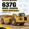 Caterpillar CAT 637G Wheel Scraper Service Repair Manual (DEY00001 and up)