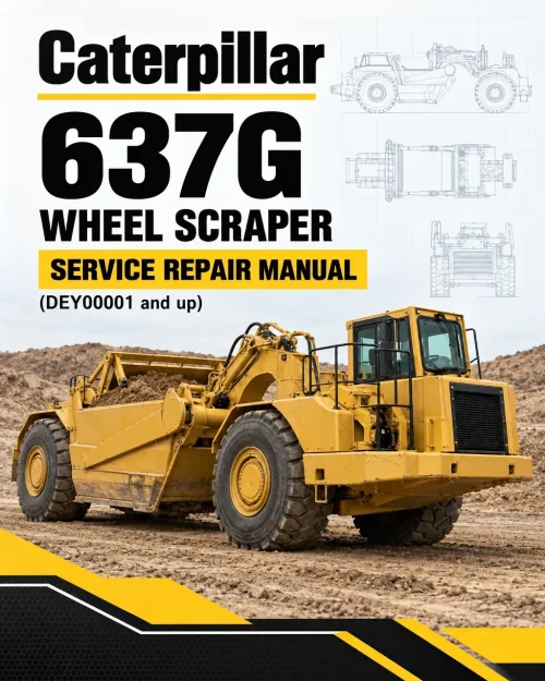 Caterpillar CAT 637G Wheel Scraper Service Repair Manual (DEY00001 and up) Caterpillar CAT 637G Wheel Scraper Service Repair Manual (DEY00001 and up)