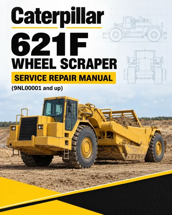 Caterpillar CAT 621F Wheel Scraper Service Repair Manual (9NL00001 and up) Caterpillar CAT 621F Wheel Scraper Service Repair Manual (9NL00001 and up)