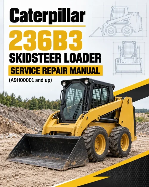 Caterpillar CAT 236B3 Skidsteer Loader Service Repair Manual (A9H00001 and up) Caterpillar CAT 236B3 Skidsteer Loader Service Repair Manual (A9H00001 and up)