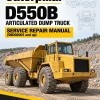 Caterpillar CAT D550B Articulated Dump Truck Service Repair Manual (5ND00001 and up)
