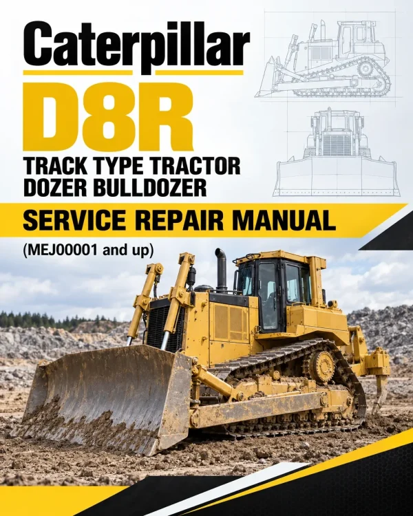 Caterpillar CAT D8R Track Type Tractor Dozer Bulldozer Service Repair Manual (MEJ00001 and up) Caterpillar CAT D8R Track Type Tractor Dozer Bulldozer Service Repair Manual (MEJ00001 and up)