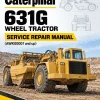 Caterpillar CAT 631G Wheel Tractor Service Repair Manual (AWK00001 and up)