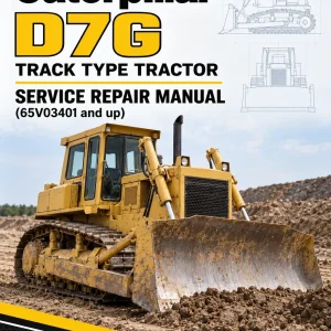 Caterpillar CAT D7G Track Type Tractor Service Repair Manual (65V03401 and up)