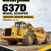 Caterpillar CAT 637D Wheel Scraper Service Repair Manual (70W00001 and up) Caterpillar CAT 637D Wheel Scraper Service Repair Manual (70W00001 and up)