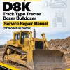 Caterpillar CAT D8K Track Type Tractor Dozer Bulldozer Service Repair Manual (77V00001 till 05005) Caterpillar CAT D8K Track Type Tractor Dozer Bulldozer Service Repair Manual (77V00001 till 05005)