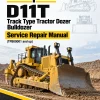 Caterpillar CAT D11T Track Type Tractor Dozer Bulldozer Service Repair Manual (TPB00001 and up)