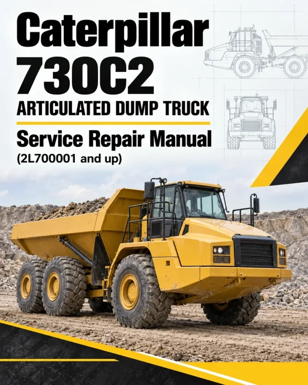 Caterpillar CAT 730C2 Articulated Dump Truck Service Repair Manual (2L700001 and up) Caterpillar CAT 730C2 Articulated Dump Truck Service Repair Manual (2L700001 and up)