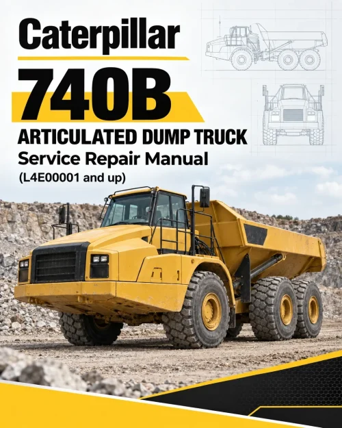 Caterpillar CAT 740B Articulated Dump Truck Service Repair Manual (L4E00001 and up) Caterpillar CAT 740B Articulated Dump Truck Service Repair Manual (L4E00001 and up)
