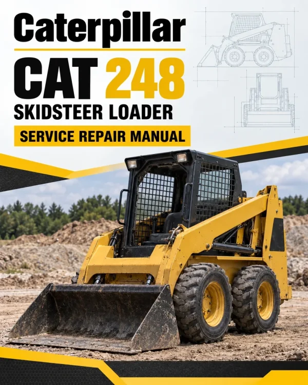 Caterpillar CAT 248 Skidsteer Loader Service Repair Manual (6LZ00001 till 00999) Caterpillar CAT 248 Skidsteer Loader Service Repair Manual (6LZ00001 till 00999)