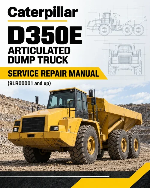Caterpillar CAT D350E Articulated Dump Truck Service Repair Manual (9LR00001 and up) Caterpillar CAT D350E Articulated Dump Truck Service Repair Manual (9LR00001 and up)