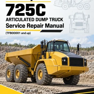 Caterpillar CAT 725C Articulated Dump Truck Service Repair Manual (TFB00001 and up)