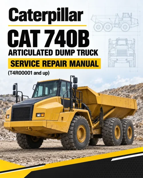 Caterpillar CAT 740B Articulated Dump Truck Service Repair Manual (T4R00001 and up) Caterpillar CAT 740B Articulated Dump Truck Service Repair Manual (T4R00001 and up)