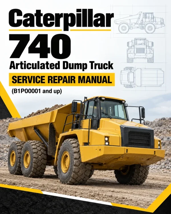 Caterpillar CAT 740 Articulated Dump Truck Service Repair Manual (B1P00001 and up) Caterpillar CAT 740 Articulated Dump Truck Service Repair Manual (B1P00001 and up)