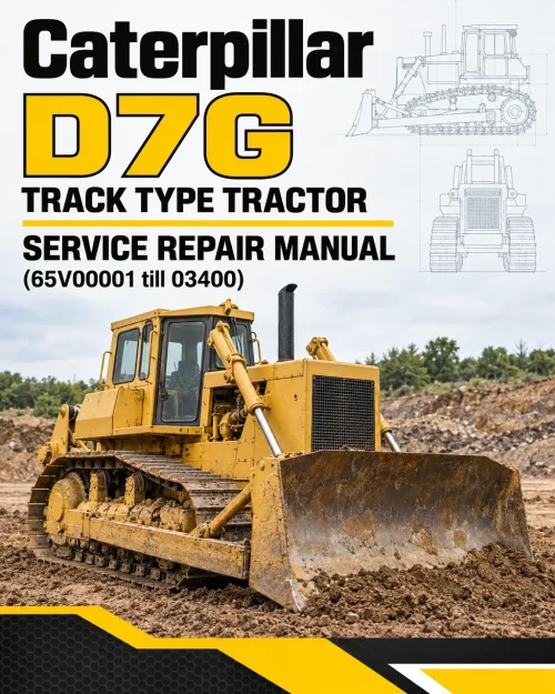 Caterpillar CAT D7G Track Type Tractor Service Repair Manual (65V00001 till 03400) Caterpillar CAT D7G Track Type Tractor Service Repair Manual (65V00001 till 03400)