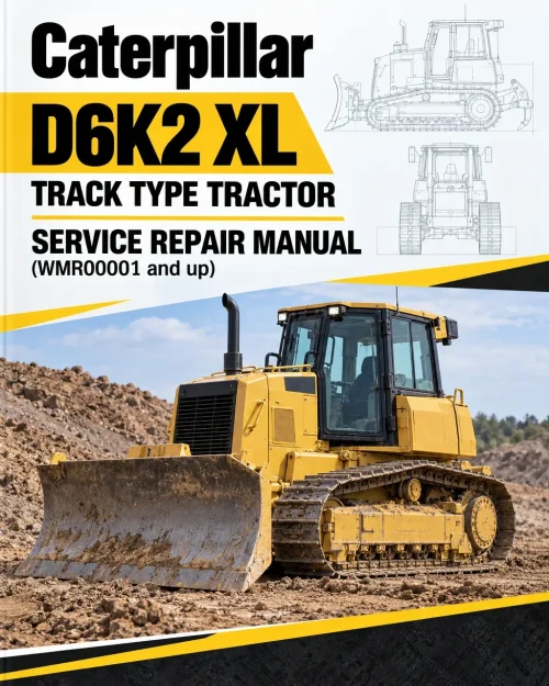Caterpillar CAT D6K2 XL Track Type Tractor Service Repair Manual (WMR00001 and up)