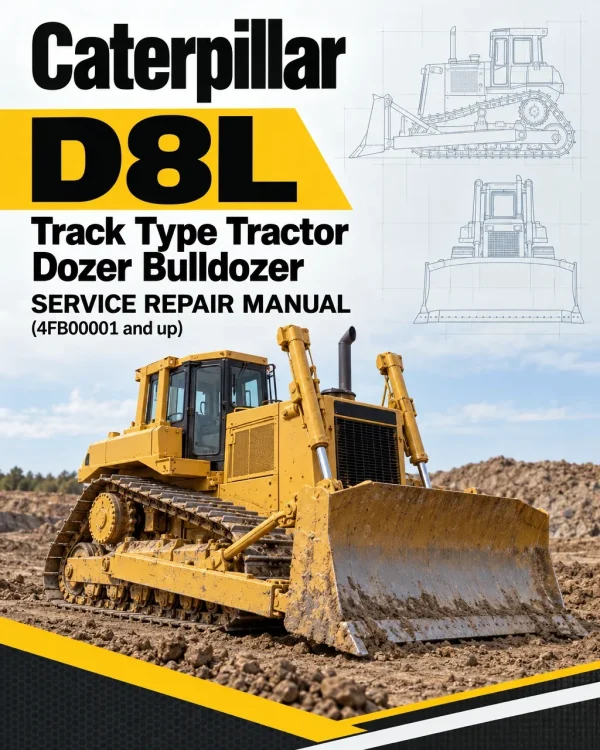 Caterpillar CAT D8L Track Type Tractor Dozer Bulldozer Service Repair Manual (4FB00001 and up) Caterpillar CAT D8L Track Type Tractor Dozer Bulldozer Service Repair Manual (4FB00001 and up)