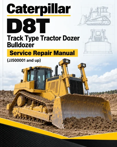 Caterpillar CAT D8T Track Type Tractor Dozer Bulldozer Service Repair Manual (JJ500001 and up) Caterpillar CAT D8T Track Type Tractor Dozer Bulldozer Service Repair Manual (JJ500001 and up)