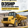 Caterpillar CAT D35HP Articulated Dump Truck Service Repair Manual (3FD00001 till 00079)