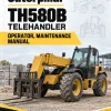 Caterpillar CAT TH580B Telehandler Operator, Maintenance Manual Caterpillar CAT TH580B Telehandler Operator, Maintenance Manual