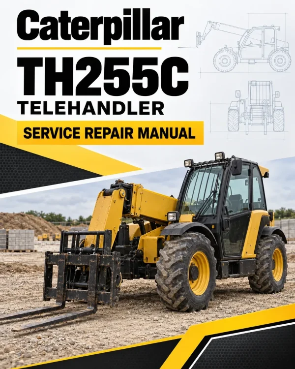 Caterpillar CAT TH255C Telehandler Service Repair Manual Caterpillar CAT TH255C Telehandler Service Repair Manual
