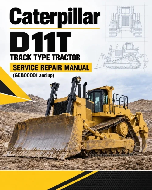 Caterpillar CAT D11T Track Type Tractor Service Repair Manual (GEB00001 and up) Caterpillar CAT D11T Track Type Tractor Service Repair Manual (GEB00001 and up)