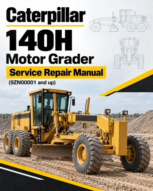 Caterpillar CAT 140H Motor Grader Service Repair Manual (9ZN00001 and up) Caterpillar CAT 140H Motor Grader Service Repair Manual (9ZN00001 and up)