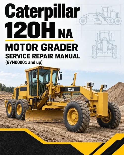 Caterpillar CAT 120H NA Motor Grader Service Repair Manual (6YN00001 and up) Caterpillar CAT 120H NA Motor Grader Service Repair Manual (6YN00001 and up)