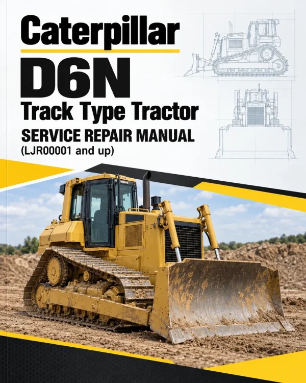 Caterpillar CAT D6N Track Type Tractor Service Repair Manual (LJR00001 and up)