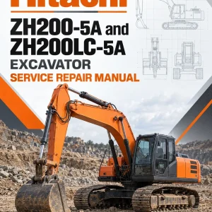 Hitachi ZH200-5A and ZH200LC-5A Excavator Service Repair Manual Hitachi ZH200-5A and ZH200LC-5A Excavator Service Repair Manual