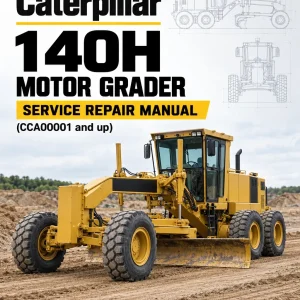 Caterpillar CAT 140H Motor Grader Service Repair Manual (CCA00001 and up) Caterpillar CAT 140H Motor Grader Service Repair Manual (CCA00001 and up)
