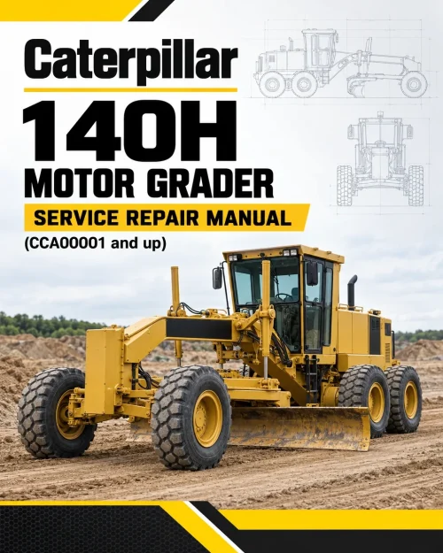 Caterpillar CAT 140H Motor Grader Service Repair Manual (CCA00001 and up)